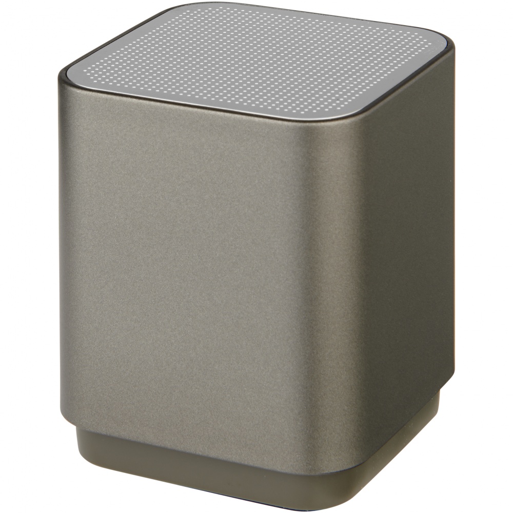 Logotrade corporate gifts photo of: Beam light-up Bluetooth® speaker, graphite