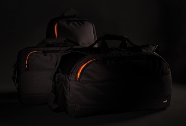 Logotrade business gift image of: Swiss Peak modern weekend bag, black