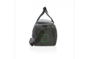 Logotrade promotional merchandise photo of: 900D weekend/sports bag PVC free, black