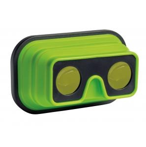 Logo trade business gift photo of: VR Glasses IMAGINATION FLEX, green