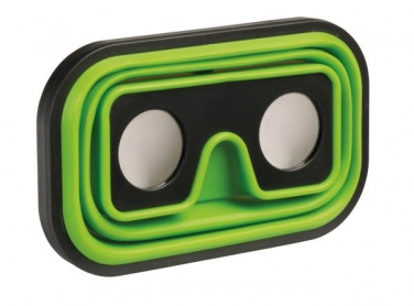 Logotrade promotional merchandise image of: VR Glasses IMAGINATION FLEX, green