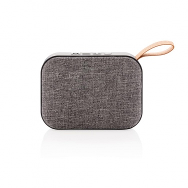Logotrade corporate gifts photo of: Fabric trend speaker, anthracite