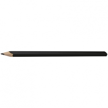 Logotrade advertising product image of: Carpenter's pencil, black