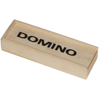 Logo trade promotional products image of: Game of dominoes KO SAMUI, beige