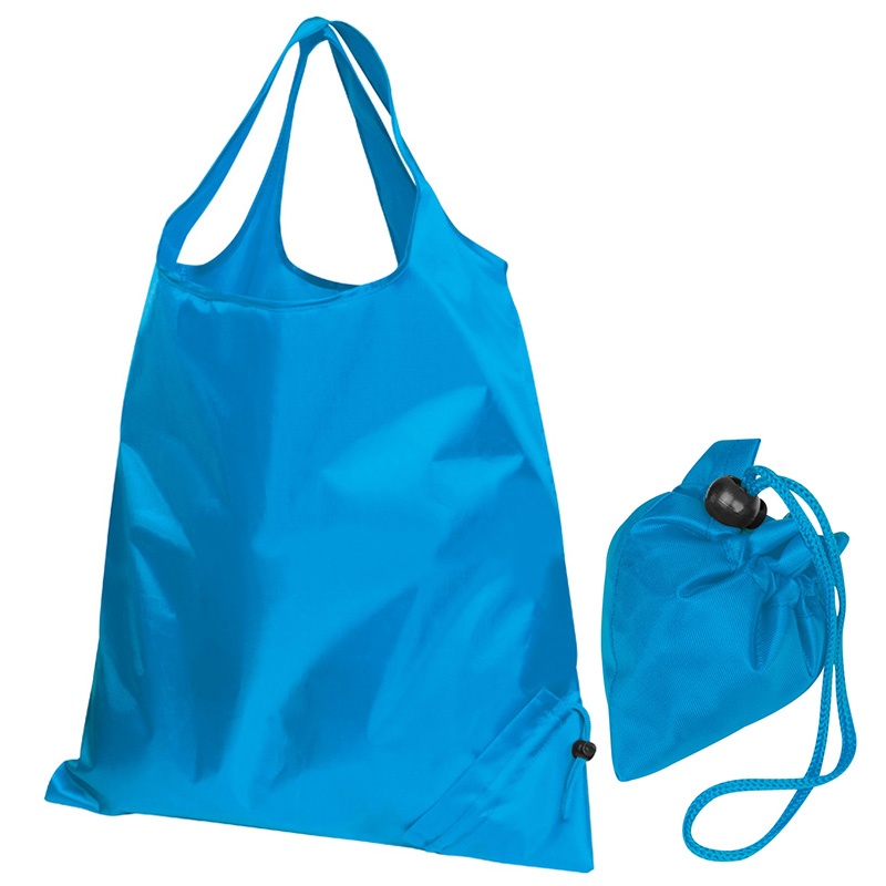 Logotrade business gift image of: Foldable shopping bag ELDORADO, Blue