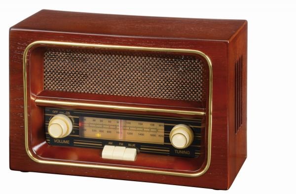 Logotrade promotional product image of: AM/FM radio RECEIVER, brown