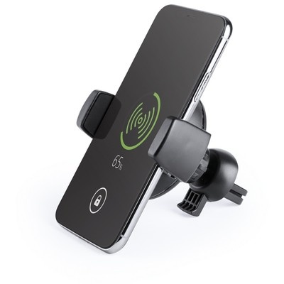 Logotrade business gift image of: Mobile phone holder for car, wireless charger