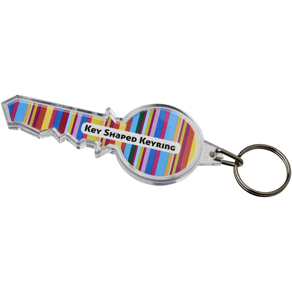 Logotrade promotional merchandise photo of: Combo key-shaped keychain