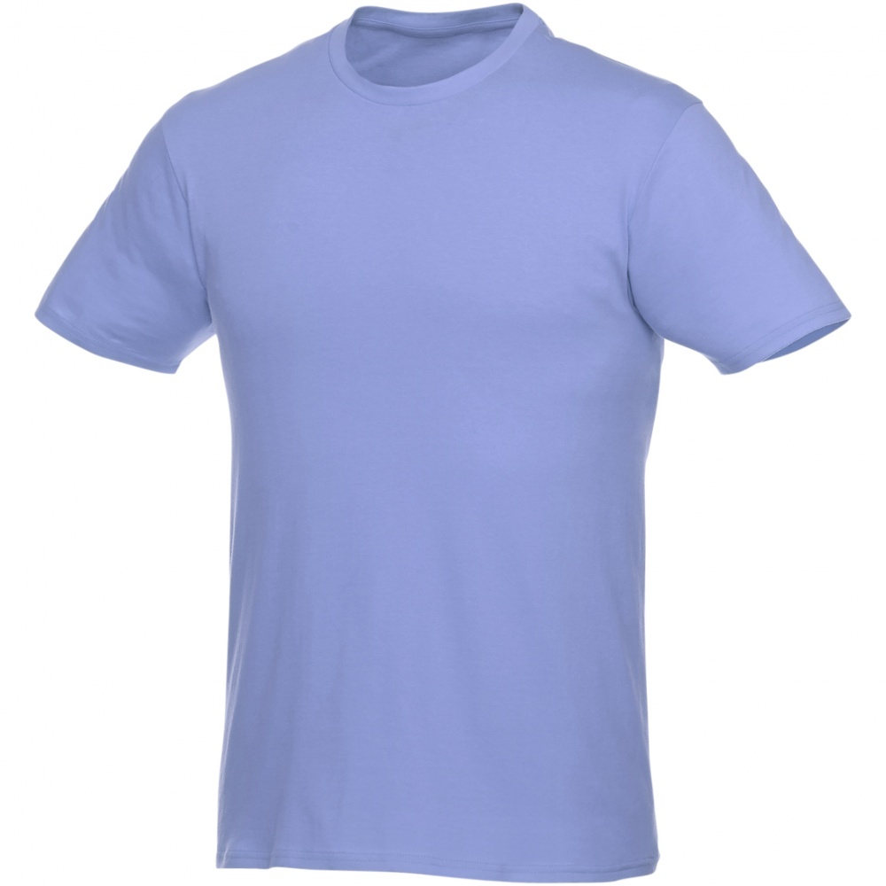 Logotrade business gift image of: Heros short sleeve unisex t-shirt, light blue