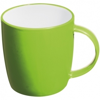 Logotrade promotional gift image of: Ceramic mug Martinez, green