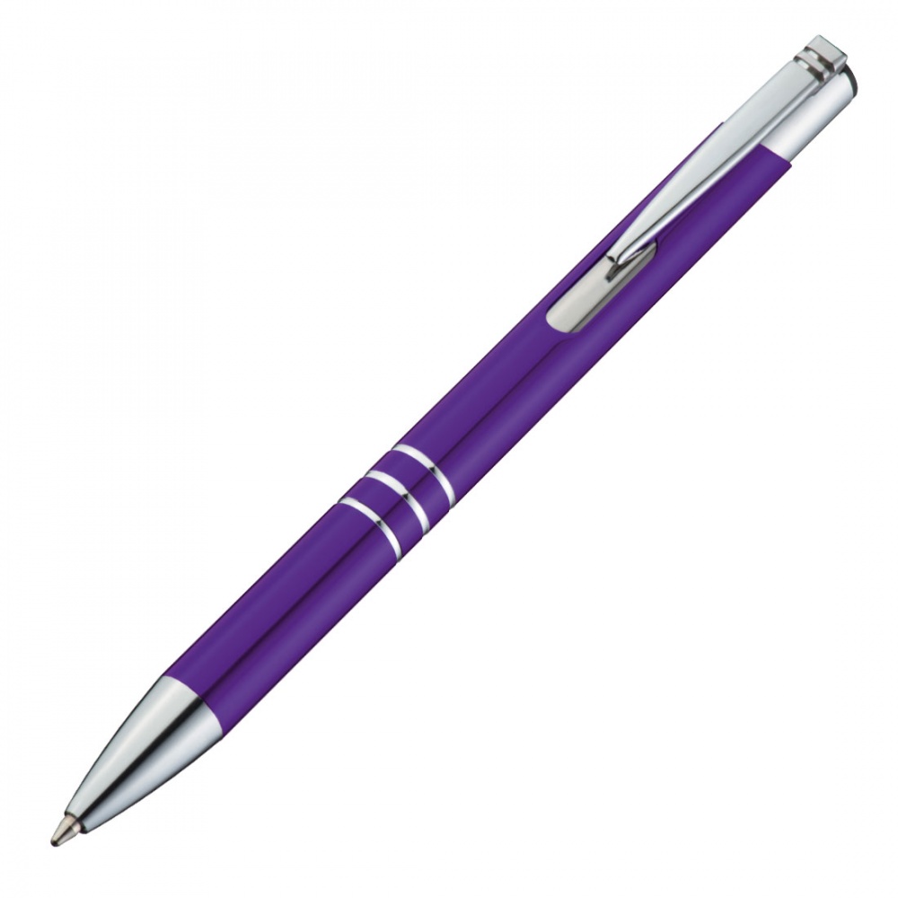 Logo trade advertising products picture of: Metal pen, Lilac