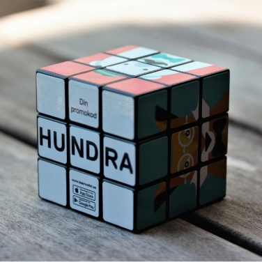Logo trade promotional gifts image of: 3D Rubik's Cube, 3x3