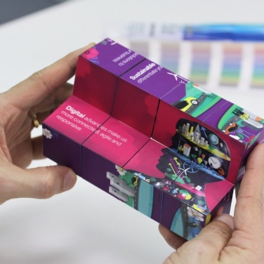 Logotrade promotional gift image of: Magic Cube, 7 cm