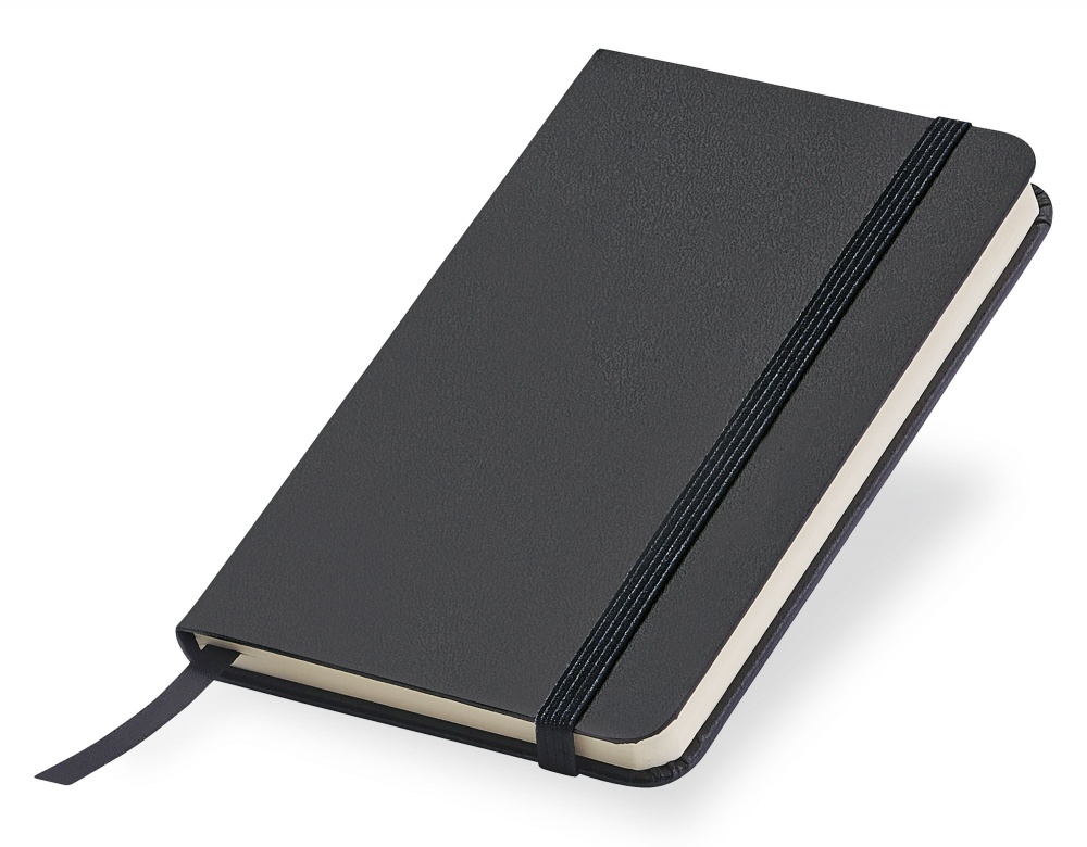 Logotrade promotional merchandise photo of: Notebook A6, Black
