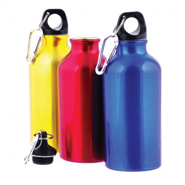 Logo trade promotional giveaway photo of: Drinking bottle 400 ml, Red