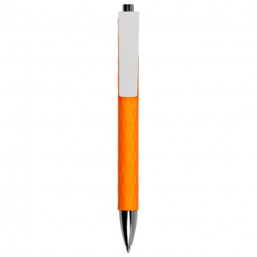 Logo trade promotional gift photo of: Plastic ball pen, orange