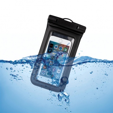 Logo trade promotional items picture of: IPX8 Waterproof Floating Phone Pouch, black