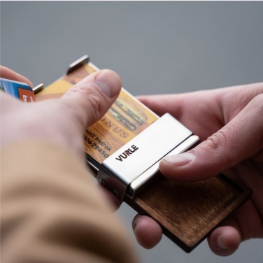 Logotrade business gift image of: Vurle cardholder, brown