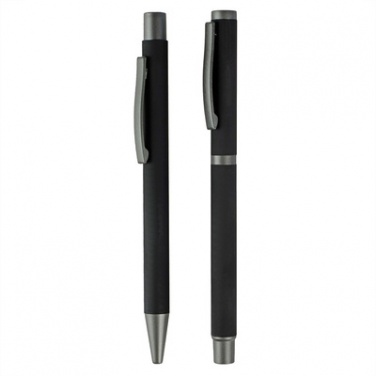 Logotrade promotional giveaway picture of: Writing set, ball pen and roller ball pen