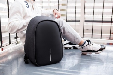 Logo trade promotional merchandise image of: Bobby Pro anti-theft backpack, black