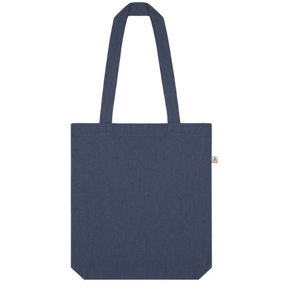Logotrade promotional merchandise picture of: Shopper tote bag, melange dark denim