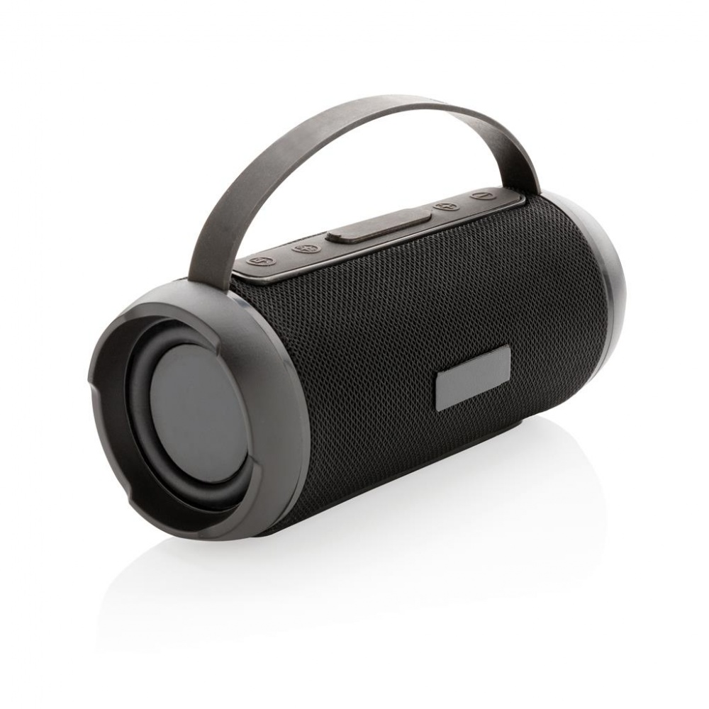 Logotrade promotional item picture of: Soundboom waterproof 6W wireless speaker, black