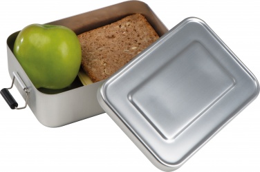 Logotrade advertising products photo of: Lunch box aluminum, grey