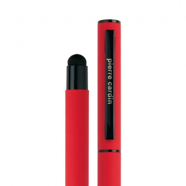 Logotrade corporate gift picture of: Writing set touch pen, soft touch CELEBRATION Pierre Cardin