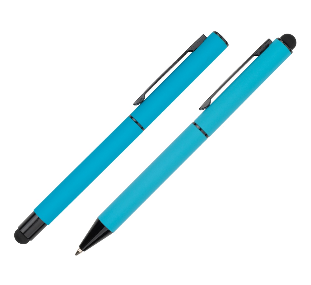 Logotrade promotional merchandise picture of: Writing set touch pen, soft touch CELEBRATION Pierre Cardin