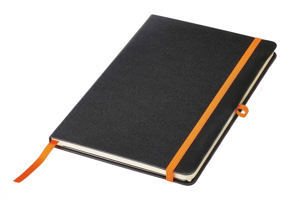 Logotrade promotional product picture of: Notebook A5, Orange