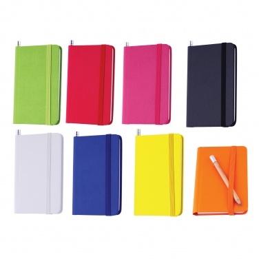 Logotrade promotional product picture of: Notebook A7, White