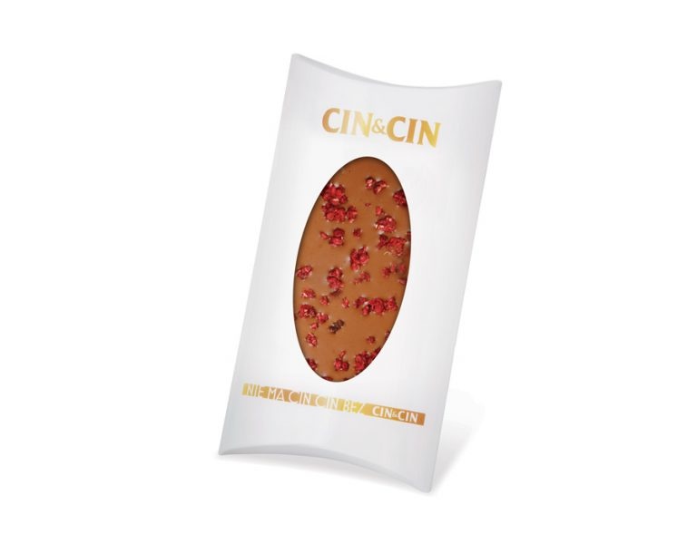 Logo trade advertising products image of: Chocolate with particles