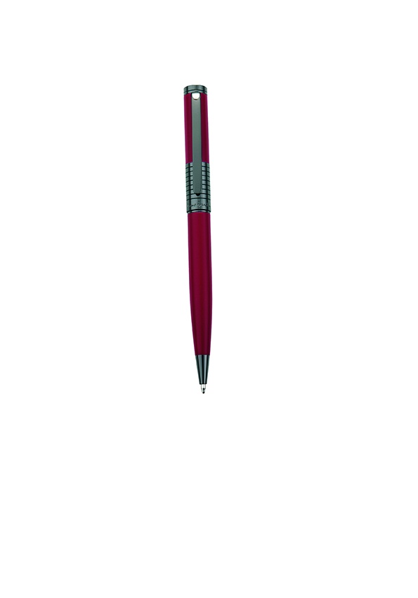 Logotrade business gift image of: Metal ballpoint pen EVOLUTION Pierre Cardin, Red
