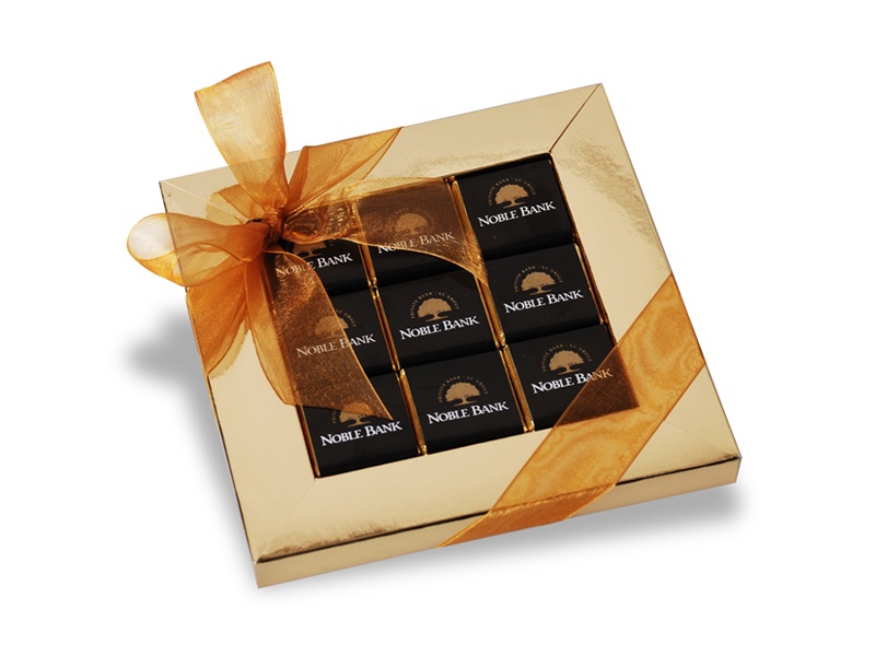 Logotrade promotional gift image of: Square chocolates frame box