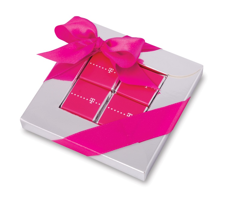 Logotrade promotional item image of: 4 chocolates frame box