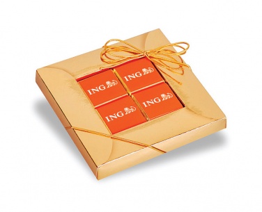 Logotrade business gift image of: 4 chocolates frame box