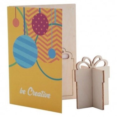Logotrade corporate gift image of: CreaX Christmas card, star