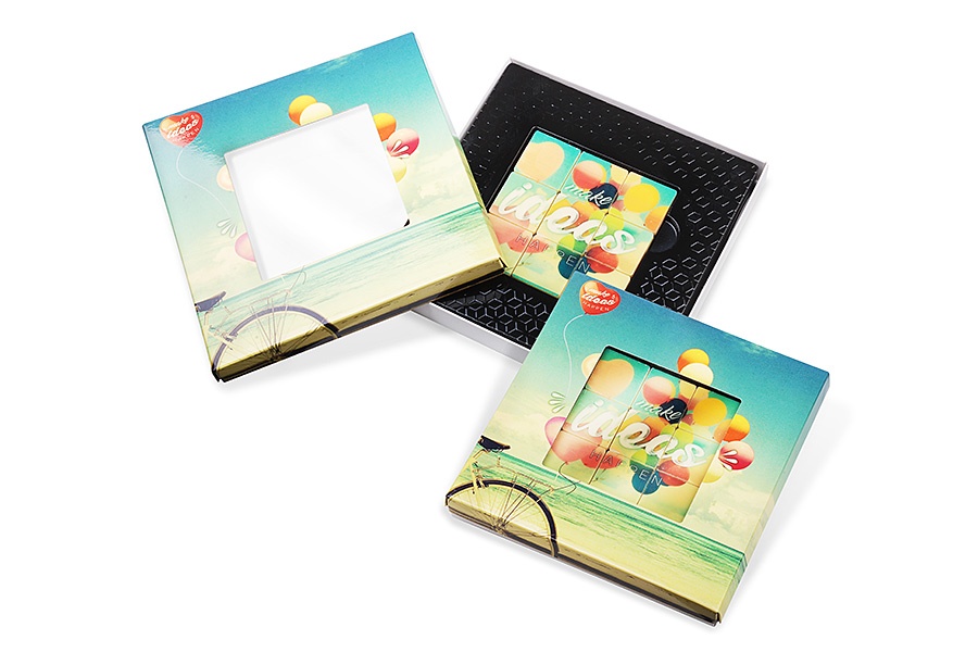 Logo trade promotional products picture of: Print me choco memory 9