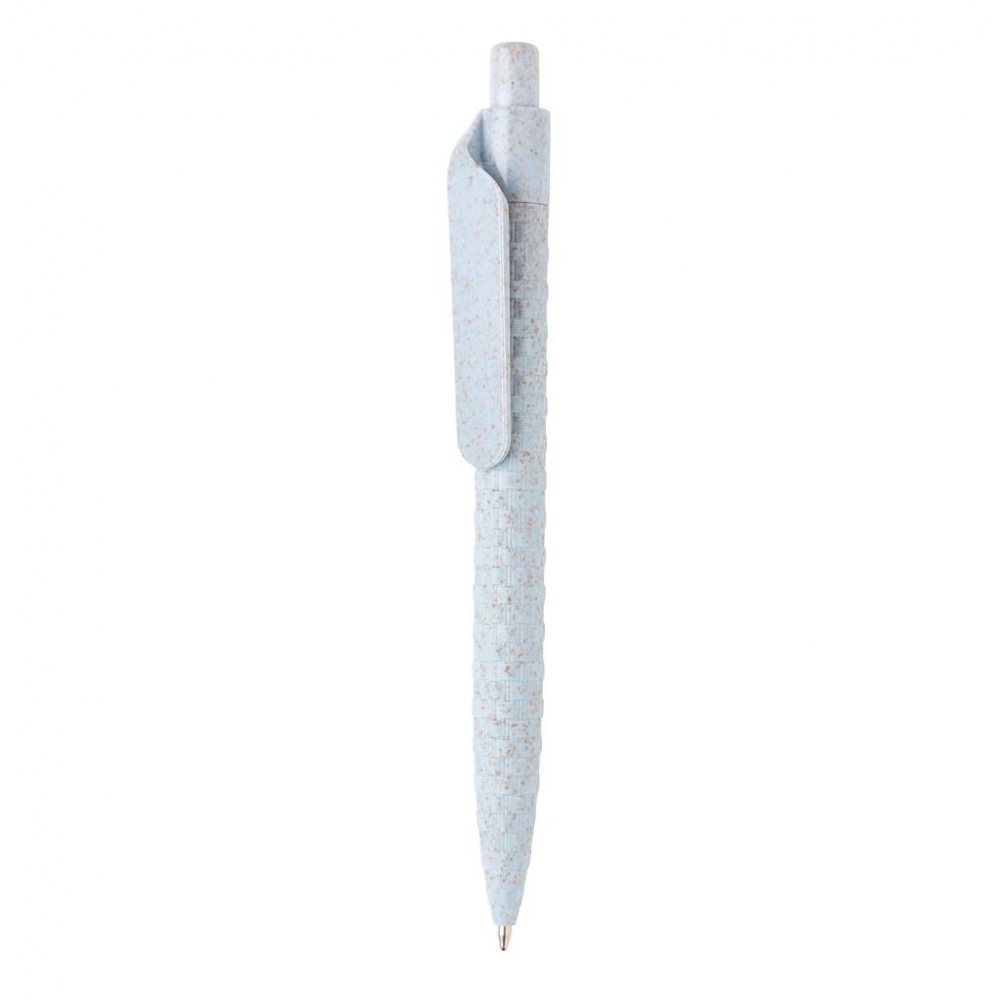 Logotrade promotional products photo of: Wheatstraw pen, blue