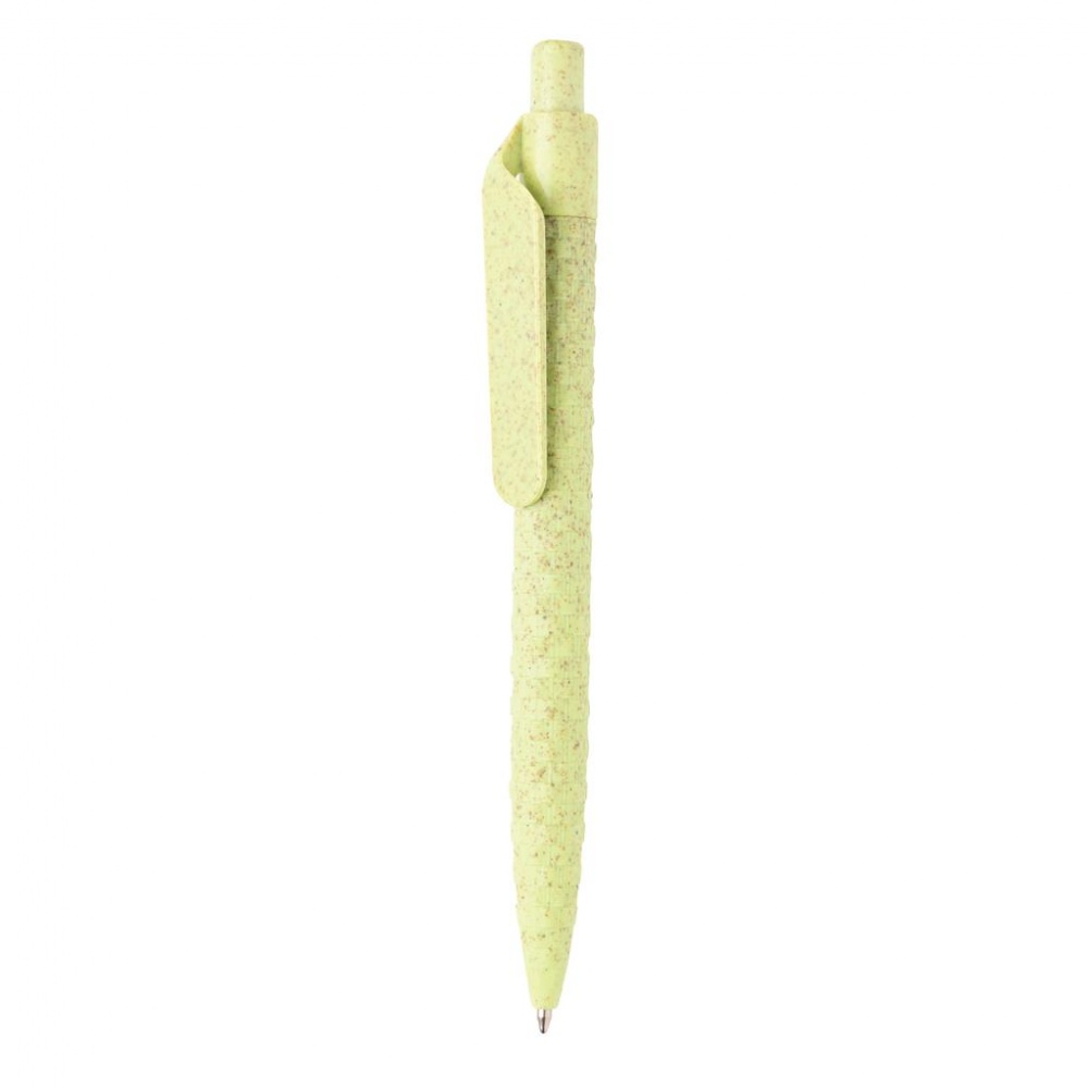 Logotrade corporate gift picture of: Wheatstraw pen, green