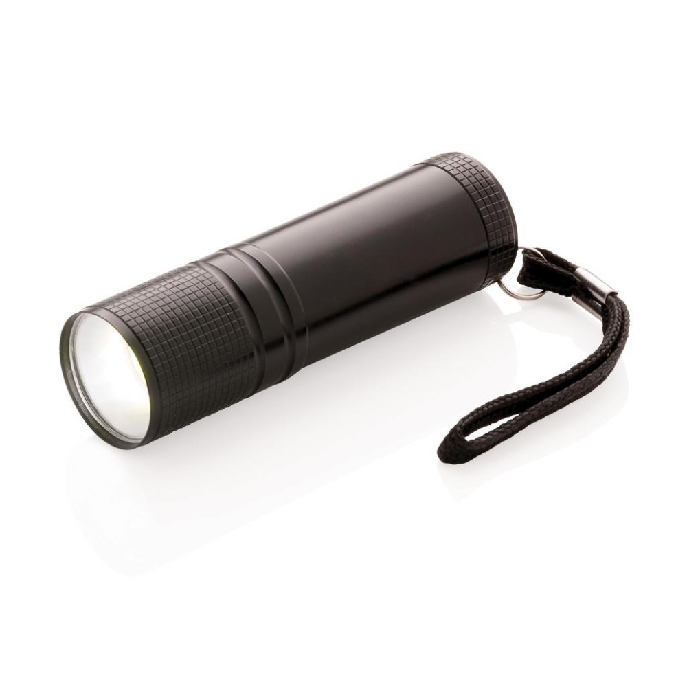 Logotrade promotional gift picture of: COB torch, black