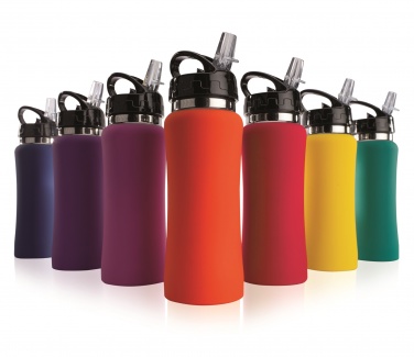 Logo trade promotional item photo of: WATER BOTTLE COLORISSIMO, 600 ml.