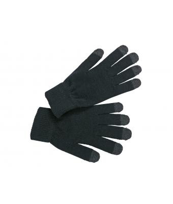 Logotrade advertising product image of: Touch-screen knitted gloves, black