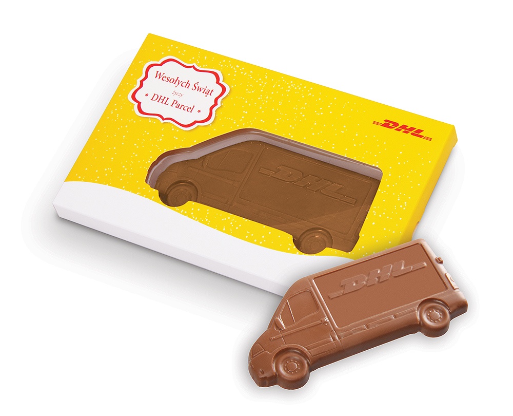 Logo trade advertising product photo of: Chocolate van