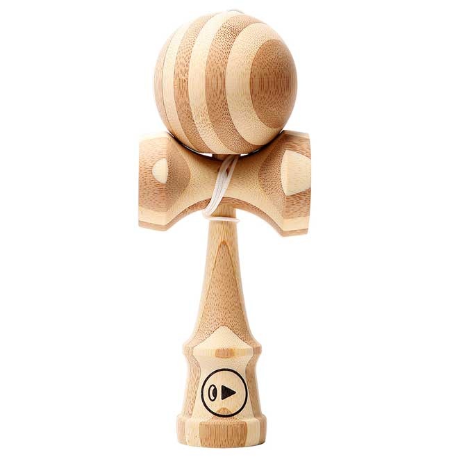 Logo trade promotional items picture of: Kendama Play Pro II Bamboo 18,5 cm