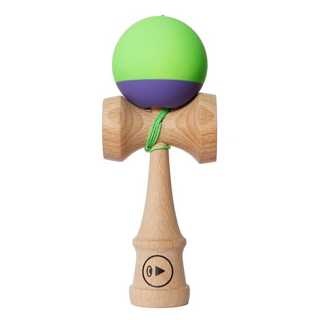 Logo trade promotional gifts image of: Kendama Play Pro II Greenberry 18,5 cm