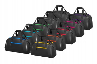 Logo trade promotional giveaways image of: Sport bag Flash, black