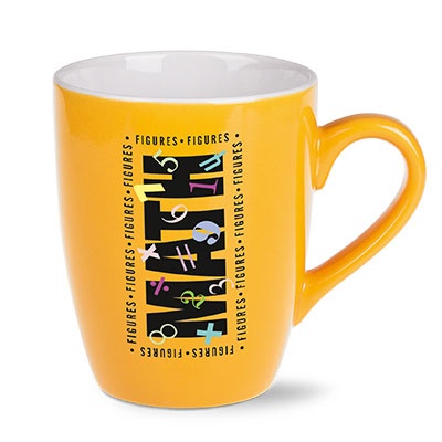 Logotrade promotional items photo of: Ilona mug, yellow