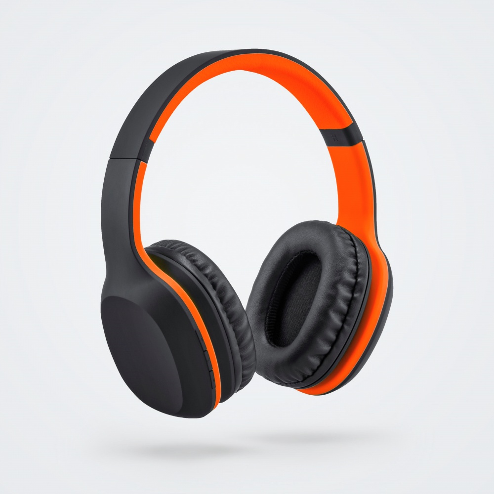 Logotrade corporate gift picture of: Wireless headphones Colorissimo, orange