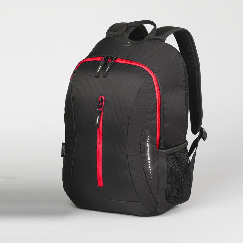 Logo trade corporate gifts picture of: Trekking backpack FLASH M, red